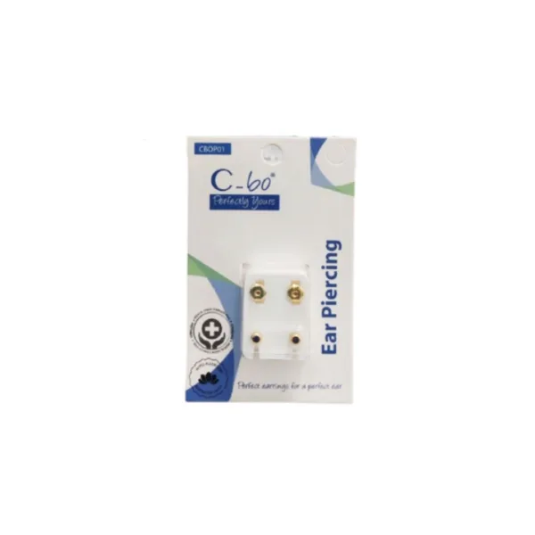 OR BLEUC-BO PIERCING STUDS NORMAL