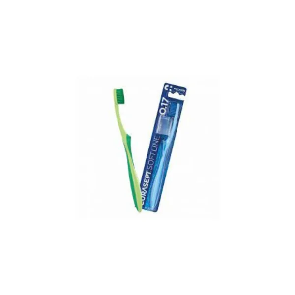 CURASEPT BROSSE À DENTS SOFTLINE MEDIUM 017