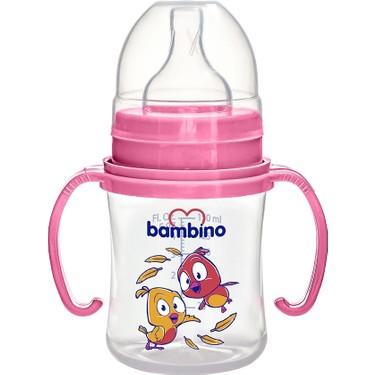 BAMBINO BIBERON AVEC POIGNET EN SILICONE 150ML T065 0-6M