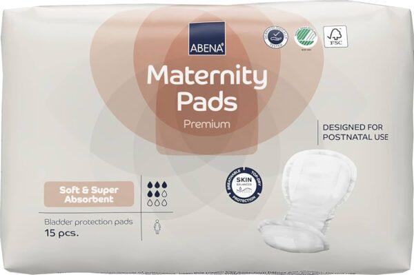 ABENA SERVIETTES MATERNITE 15 PCS