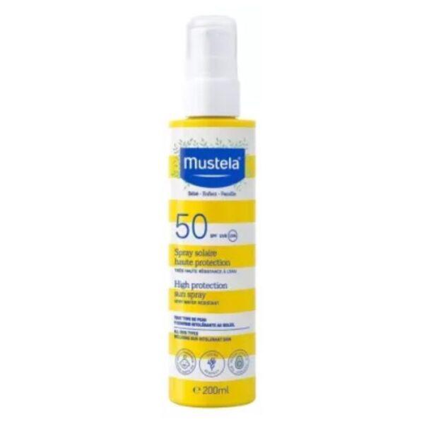 MUSTELA SPRAY SOLAIRE SPF50 200ML