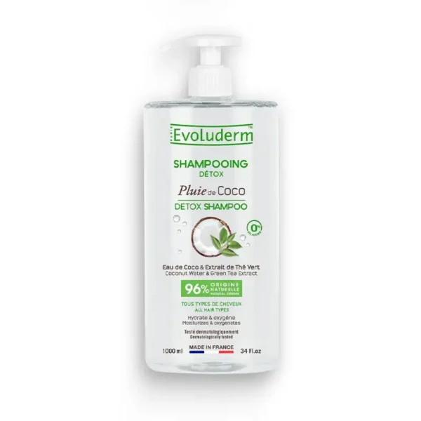 EVOLUDERM SHAMPOOING PLUIE DE COCO 1L