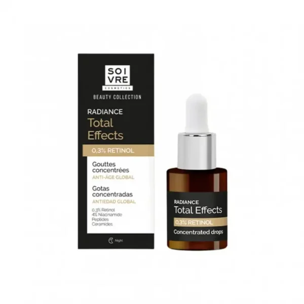 SOIVRE GOUTTES RETINOL TOTAL GLOBAL ANTI-AGE EFFECT 15ML