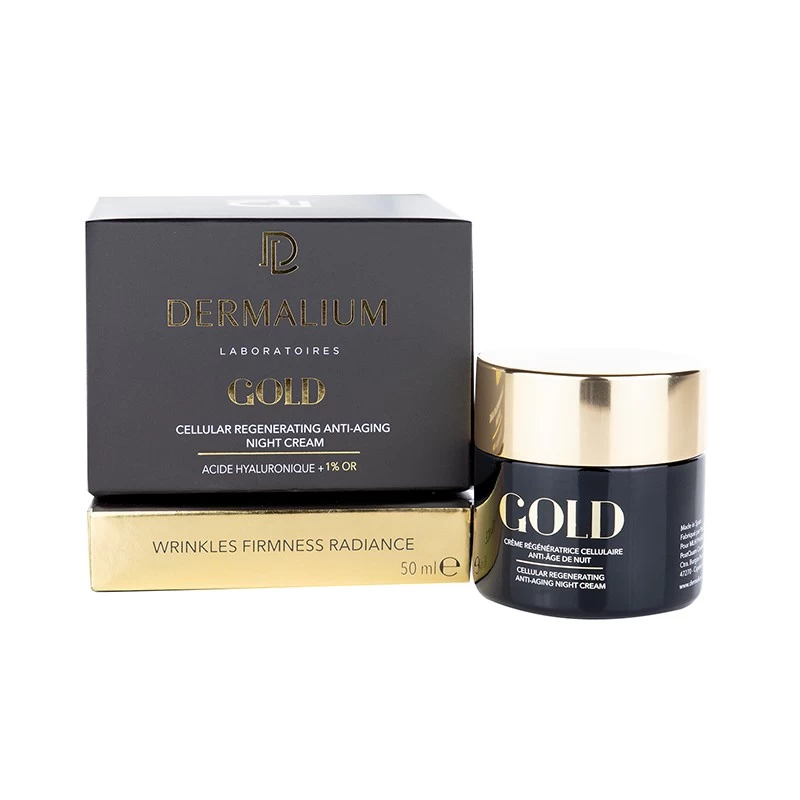 DERMALIUM GOLD CREME REGENERATRICE CELLULAIRE ANTI AGE NUIT 50ML