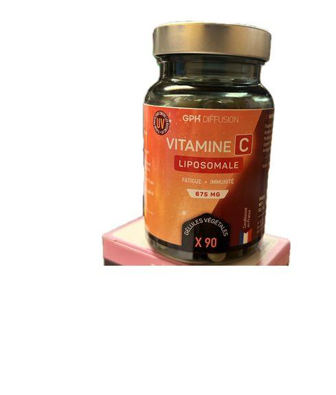 Gph Diffusion Vitamine C – Liposomale – 200mg – 90 Gélules Végétales