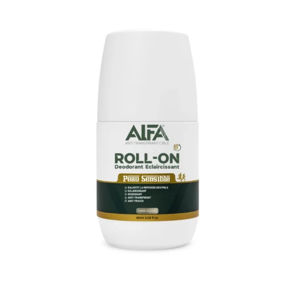 ALFADERM Déodorant roll-on éclaircissant