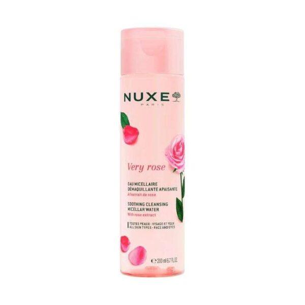 NUXE VERY ROSE EAU MICELLAIRE DEMAQUILLANTE APAISANTE 200 ML