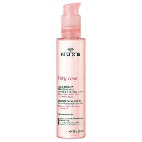 NUXE VERY ROSE HUILE DELICATE DEMAQUILLANTE 150 ML