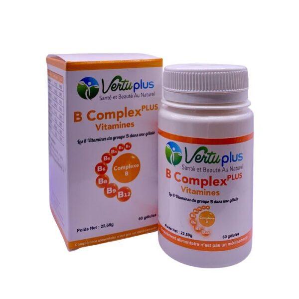 VERTUPLUS B COMPLEX PLUS VITAMINE 60 GELULES