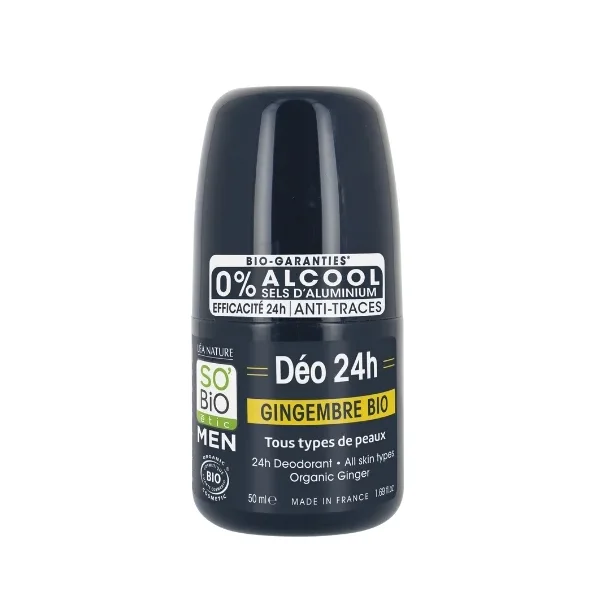 SO BIO DEODORANT MEN GINGEMBRE 50ML