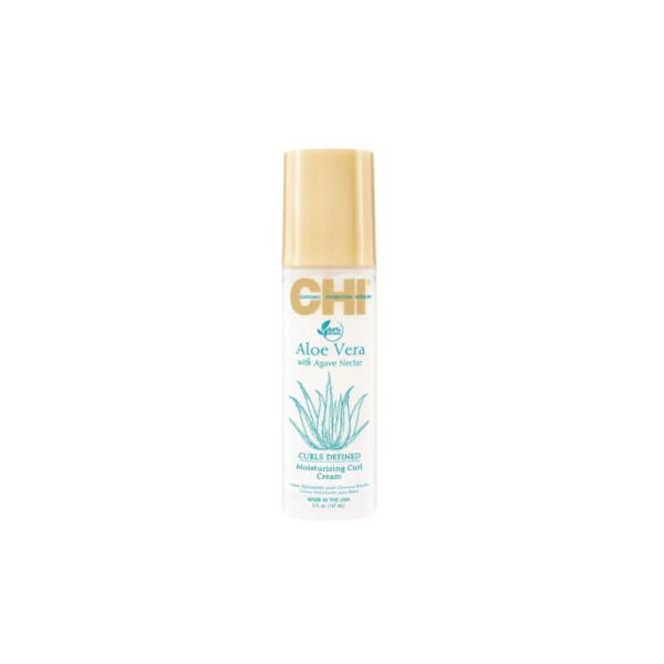 CHI ALOE VERA WITH AGAVE NECTAR MOISTURIZING CURL CREAM 147ML
