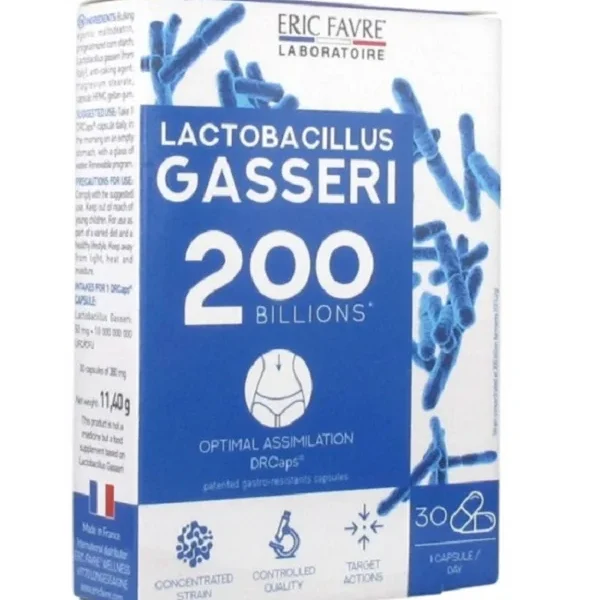 ERIC FAVRE LACTOBACILLUS GASSERI 30 CAPS