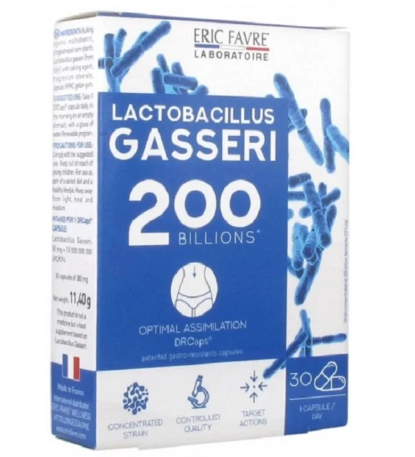 ERIC FAVRE LACTOBACILLUS GASSERI 30 CAPS