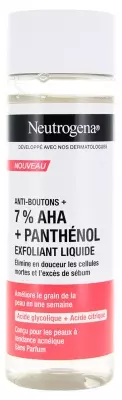 NEUTROGENA Anti-Boutons + Exfoliant Liquide Sans Parfum 125 ml