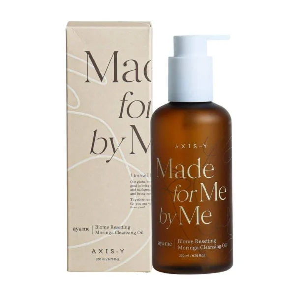 AXIS Y MADE FOR ME BY ME BIOME RESTTING MORINGA CLEANSING OIL 200ML