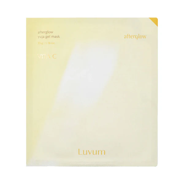 LUVUM VITA C AFTERGLOW YUJA GEL MASK PACK DE 5