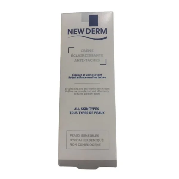 New Derm Crème Eclaircissante Anti-Taches – 50ml