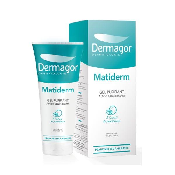 Dermagor Matiderm Purifying Face Cleansing Gel, 200ml