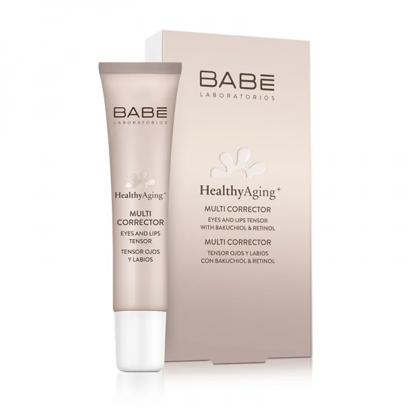 BABE HEALTHYAGING+ MULTI CORRECTOR EYES & LIPS 15ML.