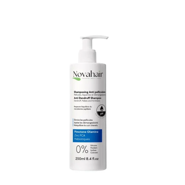 NOVAHAIR SHAMPOOING ANTI PELLICULAIRE 250ML