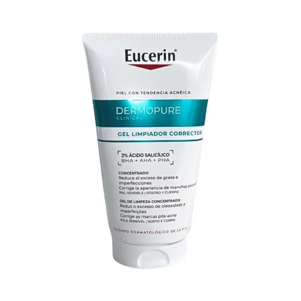 EUCERIN DERMOPURE CLINICAL GEL NETTOYANT CORRECTEUR 150ML