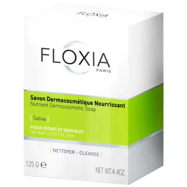FLOXIA SATIVA savon dermocosmétique nourrissant 125G