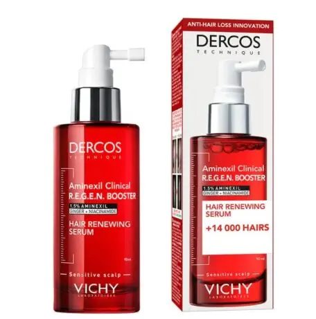 VICHY DERCOS AMINEXIL CLINICAL REGEN BOOSTER SERUM REGENERATIF CAPILLAIRE 90 ML
