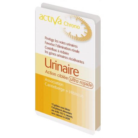 ACTIVA CHRONO URINAIRE 15 GELULES