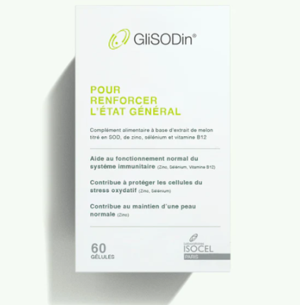 GLISODIN ETAT GENERAL 60 GELULES