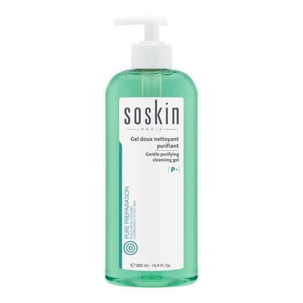SOSKIN GEL DOUX NETTOYANT PURIFIANT 500ML