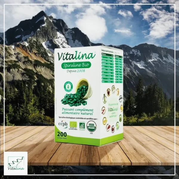 VITALINA SPIRULINE 200 COMPRIMES