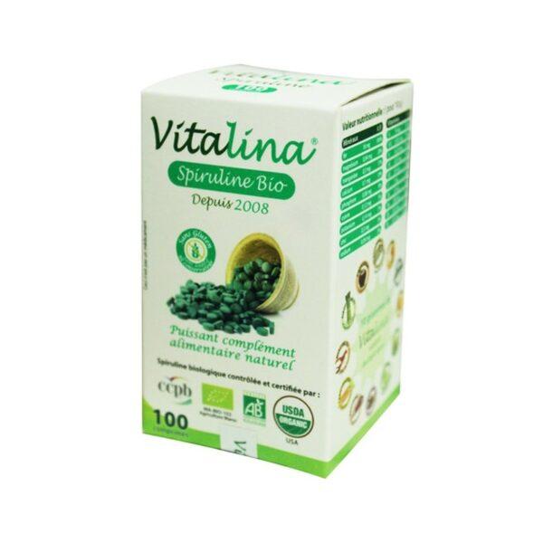 VITALINA SPIRULINE 100 COMPRIMES
