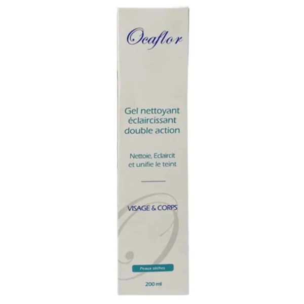 OCAFLOR – Gel Nettoyant Éclaircissant Double Action – 200ml