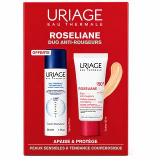 URIAGE Roséliane CC Cream SPF50 40ml = Eau Thermale Réparatrice 50ml Offerte
