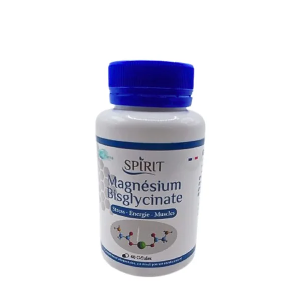 Spirit Magnesium Bisglycinate 60 Gélules – Sommeil et Sérénité