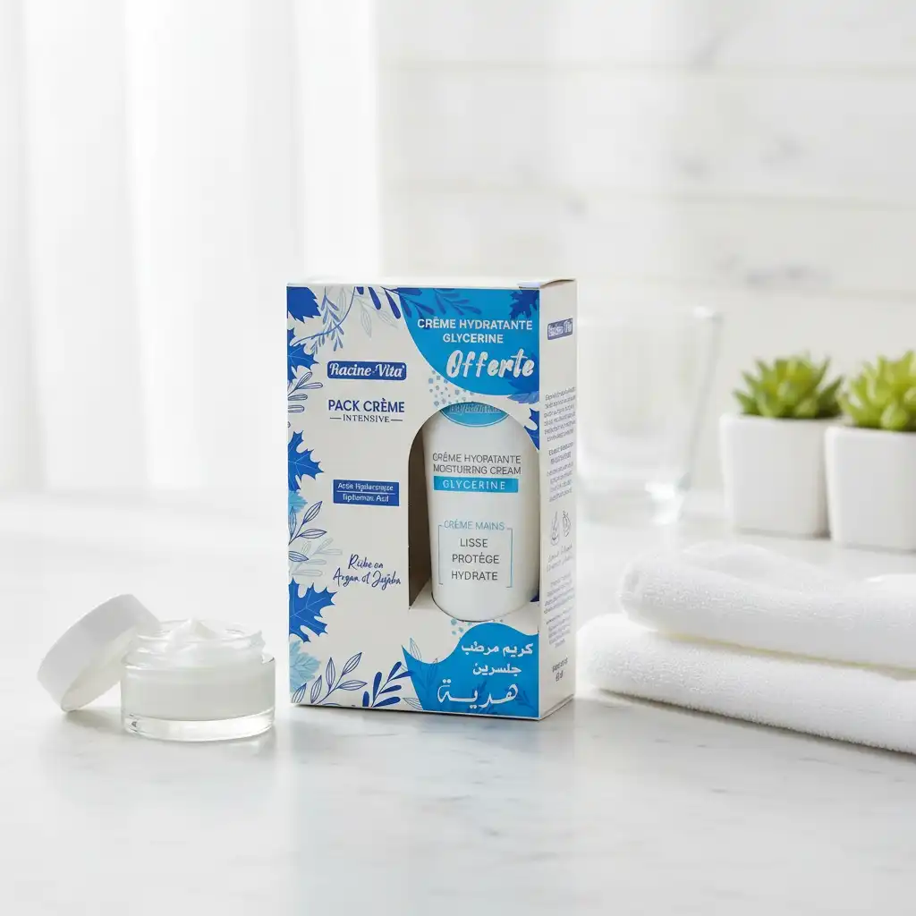 Racine Vita Creme Hydratation 100ml + Creme Hydratante Glycerine Offerte