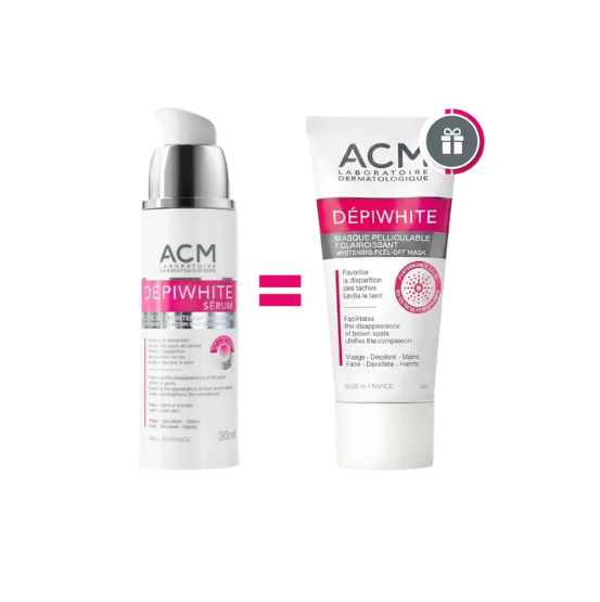 ACM DEPIWHITE SERUM 30ML + DEPIWHITE MASQUE OFFERT PACK PROMO