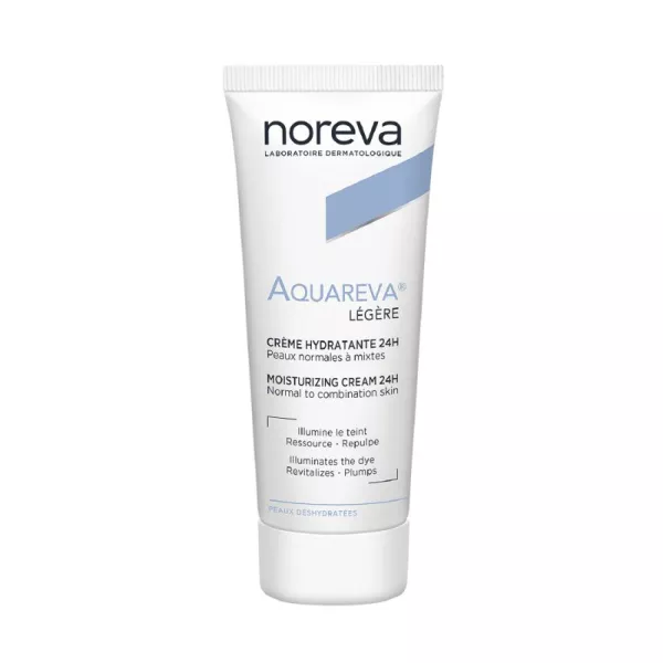 AQUAREVA Crème Hydratante 24H Légère 40ml