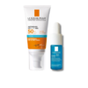 ROCHE POSAY ANTHELIOS UVMUNE 400 (CREME FONDANTE INVISIBLE 50+) 50ML+ HYALU B5 SERUM 10ML OFFERT