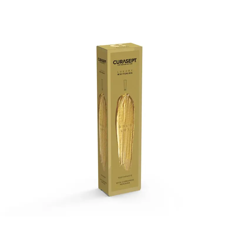 CURASEPT GOLD LUX WHITENING dentifrice 75 ml
