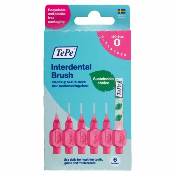 TEPE PACK DE 6 BROSSETTE INTERDENTAIRE TAILLE 0